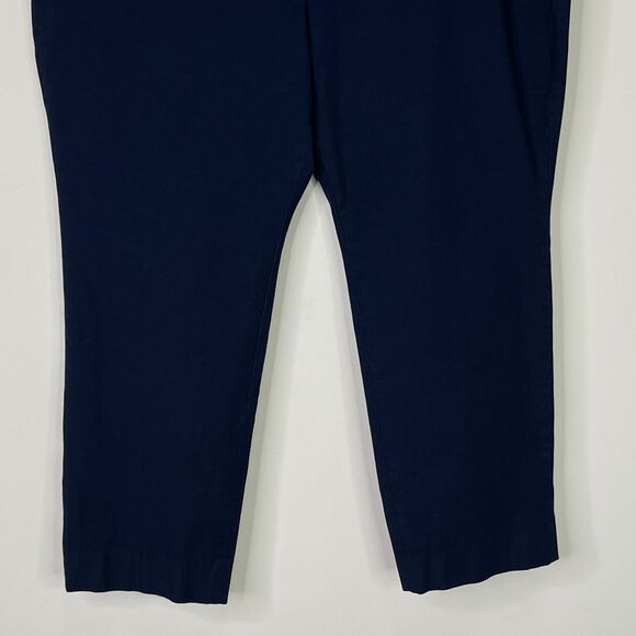 Banana Republic Ryan Slim Straight Washable Bi-Stretch Pant Plus Size 20 Short - Picture 5 of 8